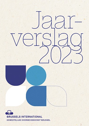 Omslag van het jaarverslag 2023