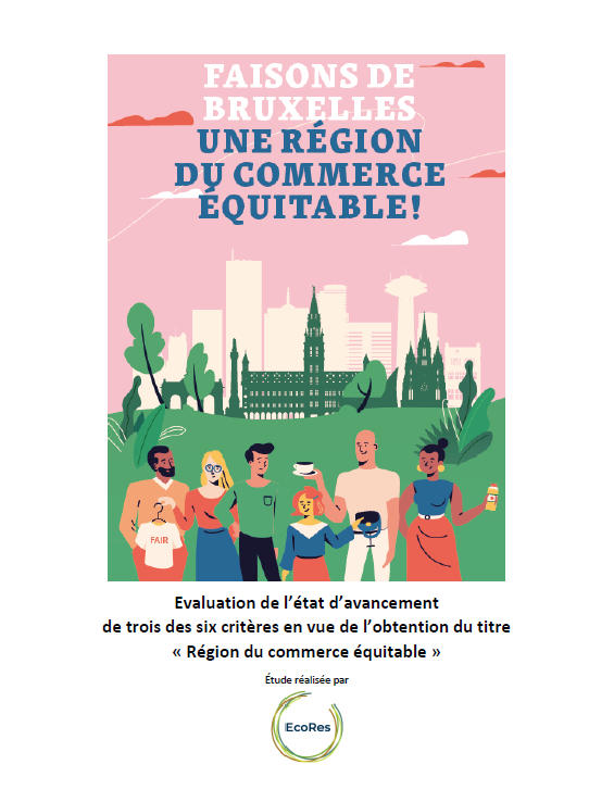 Page introduction évaluation commerce équitable Région bruxelloise